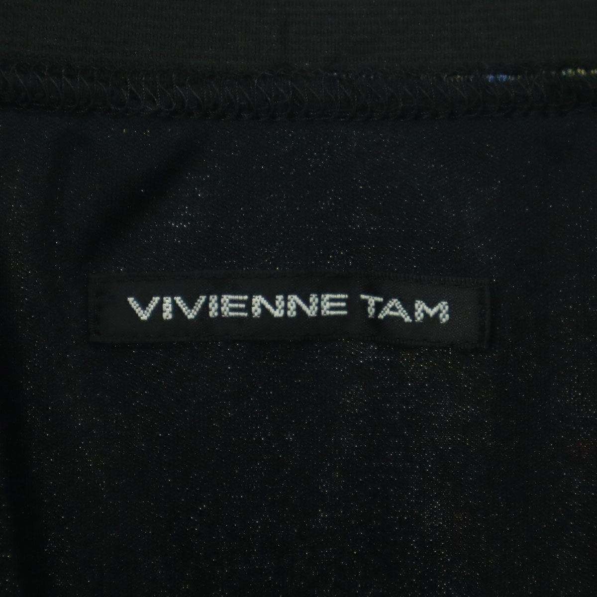 美品 VIVIENNE TAM ヴィヴィアンタム 日本製 花柄 ロング丈 フレアスカート 42 ブラック レディース