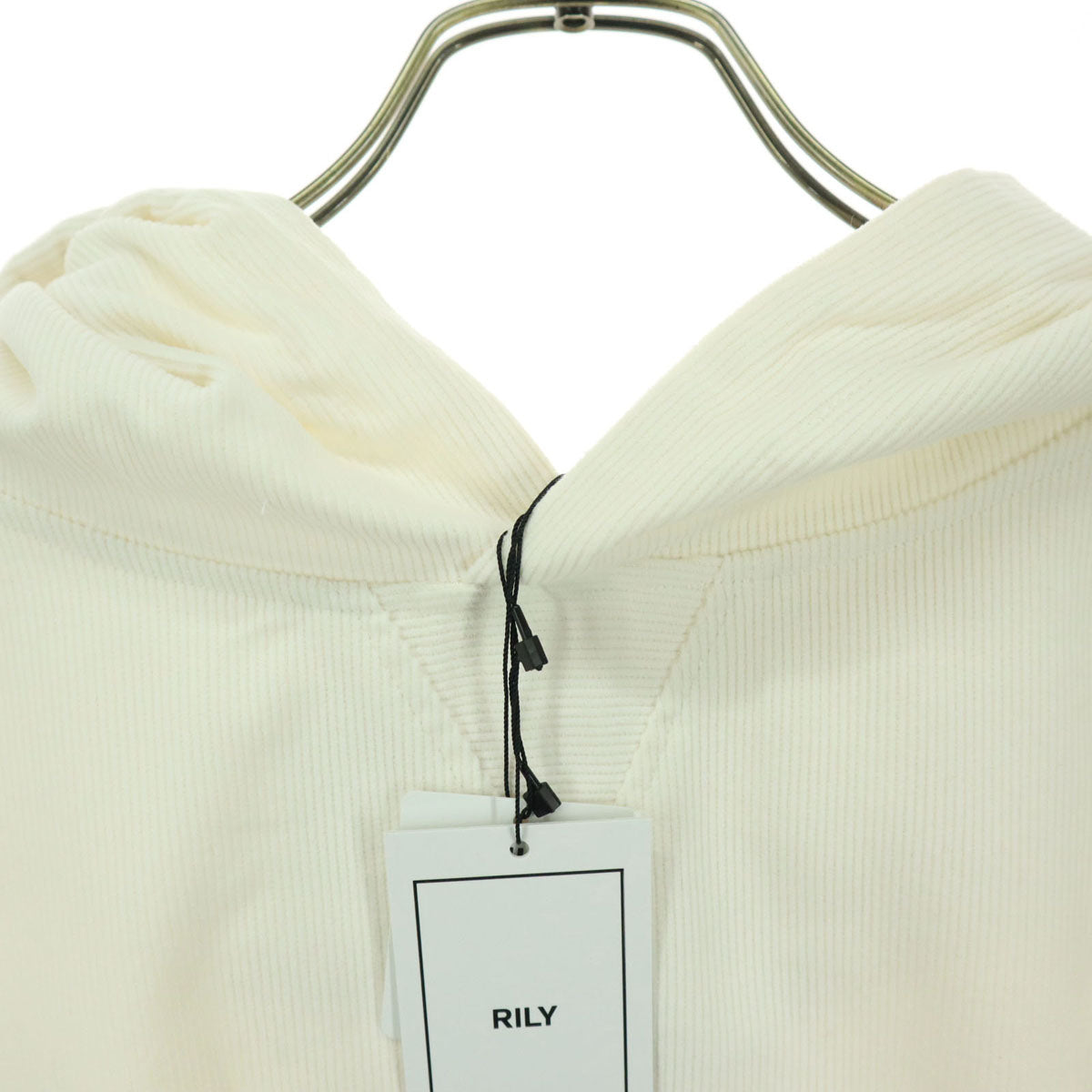 未使用 RILY リリィ 長袖 コーデュロイ スウェットパーカー XL アイボリー 今市隆二 メンズ