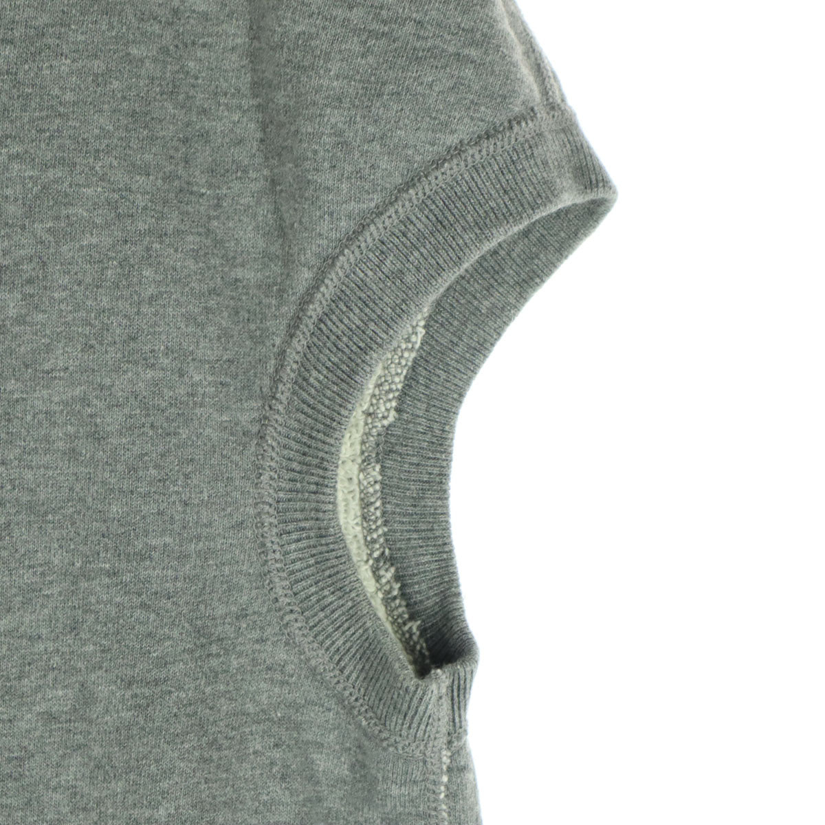 Scye BASICS サイ ベーシック 日本製 ノースリーブ スウェット ベスト ワンピース 38 グレー レディース