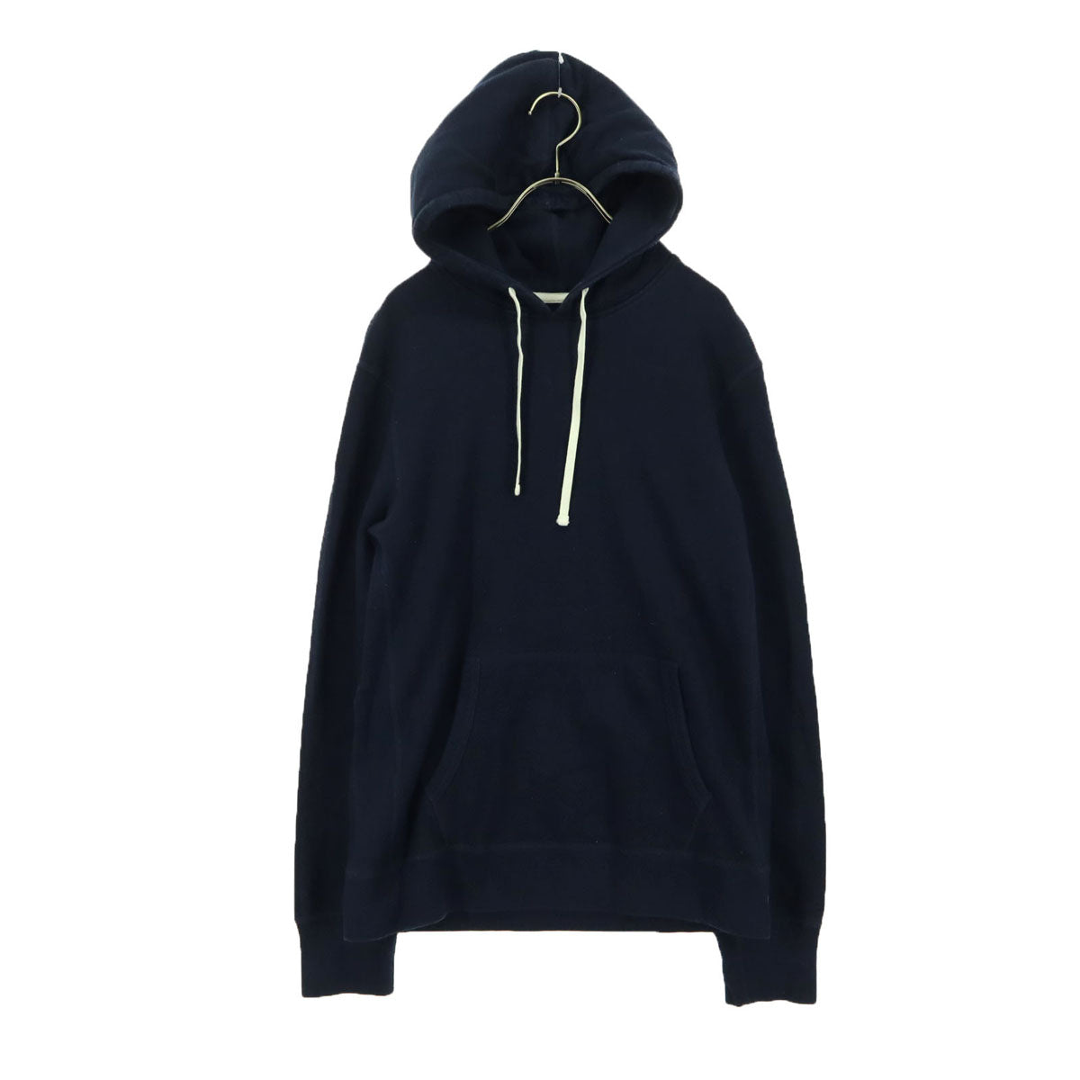 REIGNING CHAMP ライニングチャンプ カナダ製 無地 長袖 スウェットパーカー S ネイビー メンズ
