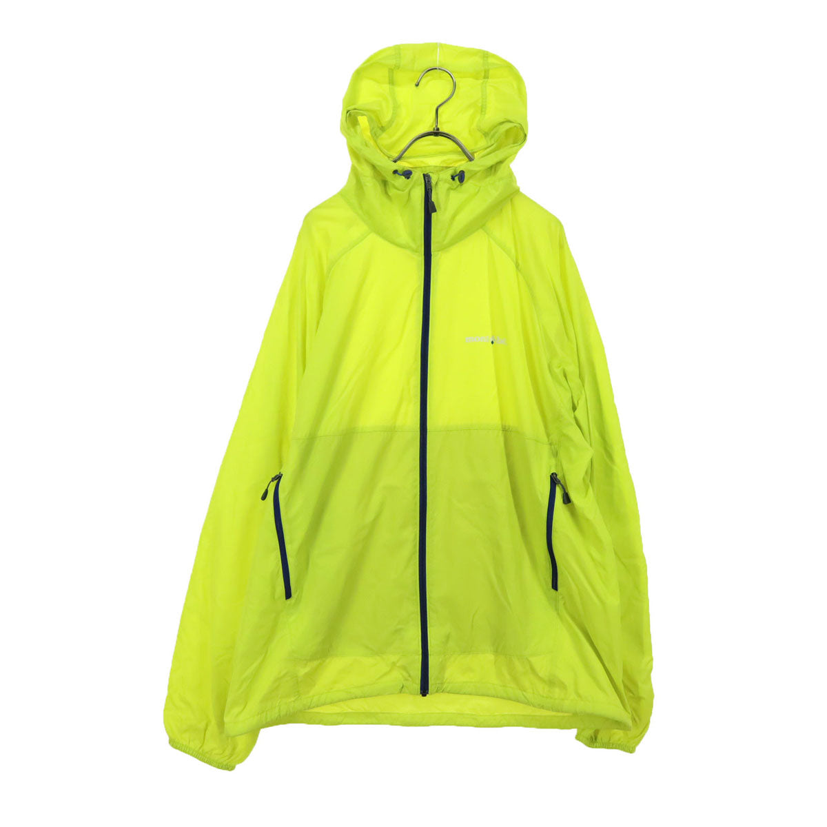 mont-bell モンベル ウインドブラスト パーカー L イエロー ウインドブレーカー メンズ