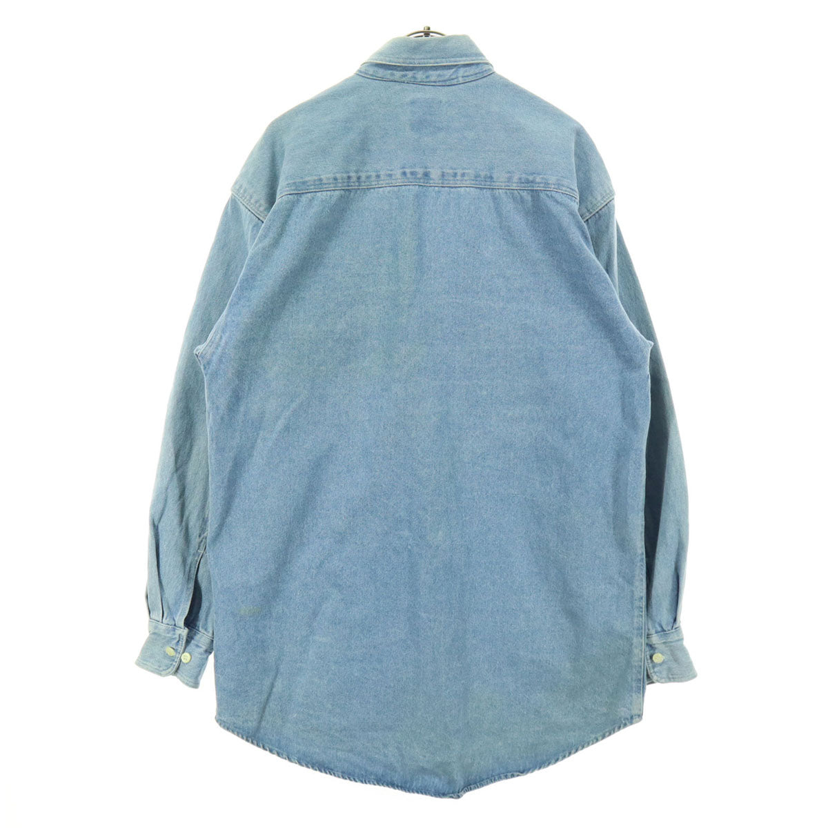 GAP ギャップ 90s オールド 長袖 デニムシャツ S ブルー メンズ