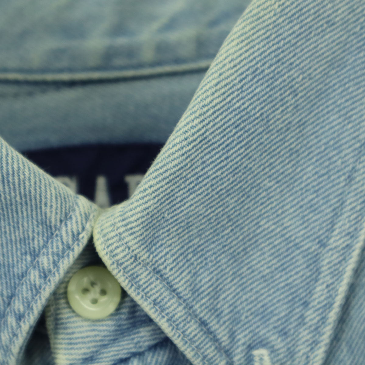 GAP ギャップ 90s オールド 長袖 デニムシャツ S ブルー メンズ