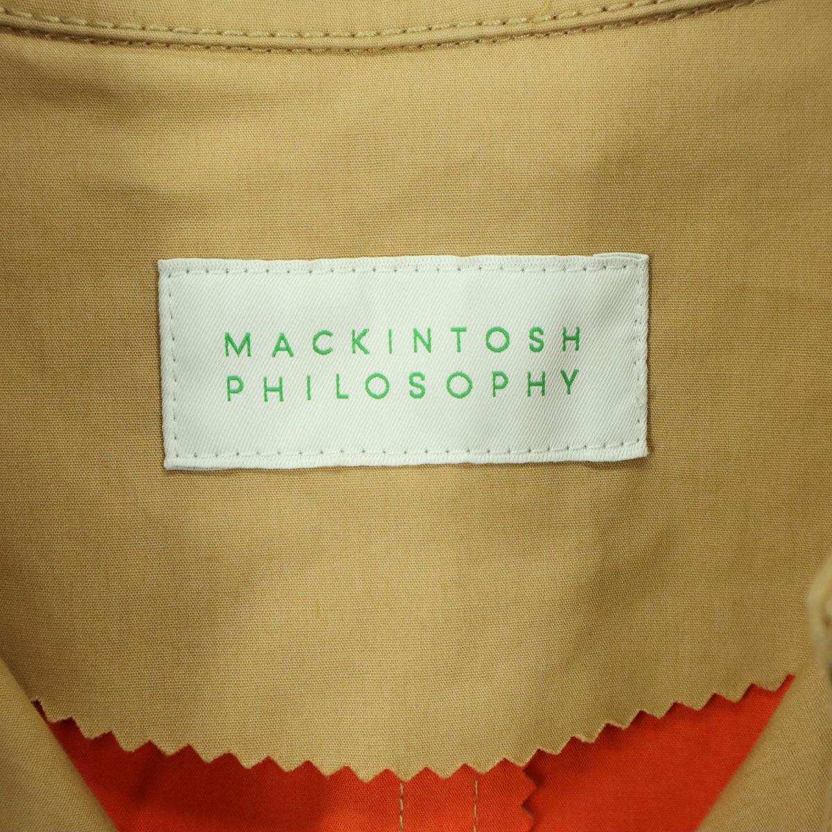 MACKINTOSH PHILOSOPHY マッキントッシュフィロソフィー コットン 長袖 トレンチコート 2 ブラウン系 レディース