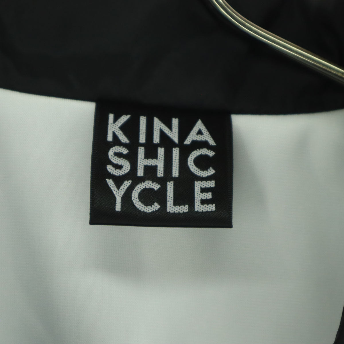 KINASHI CYCLE 木梨サイクル ロゴプリント 長袖 コーチジャケット S ブラック メンズ