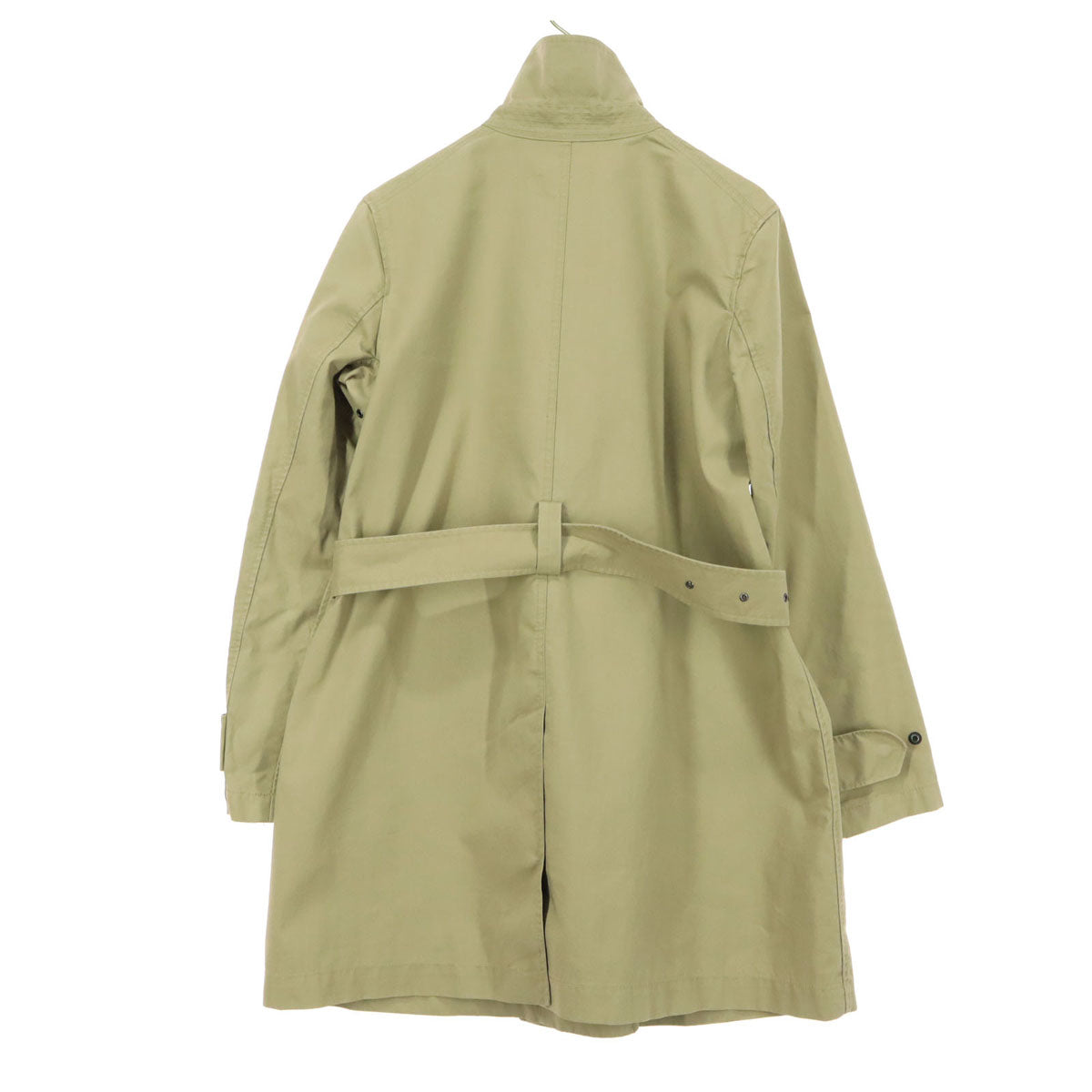 美品 UNIQLO+J ユニクロプラスジェイ 長袖 ミリタリーコート L ベージュ レディース
