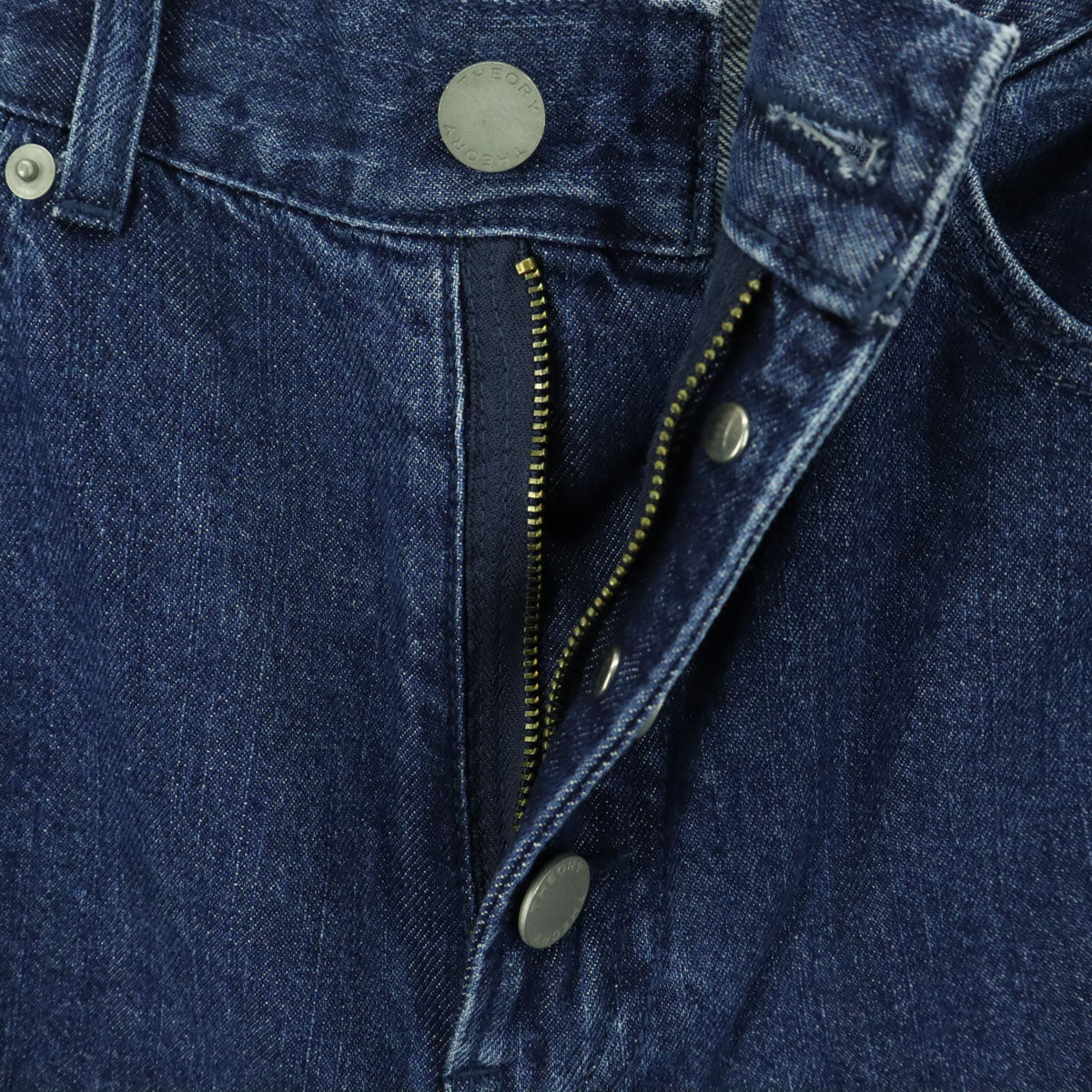美品 theory セオリー デニムパンツ W26 ブルー レディース