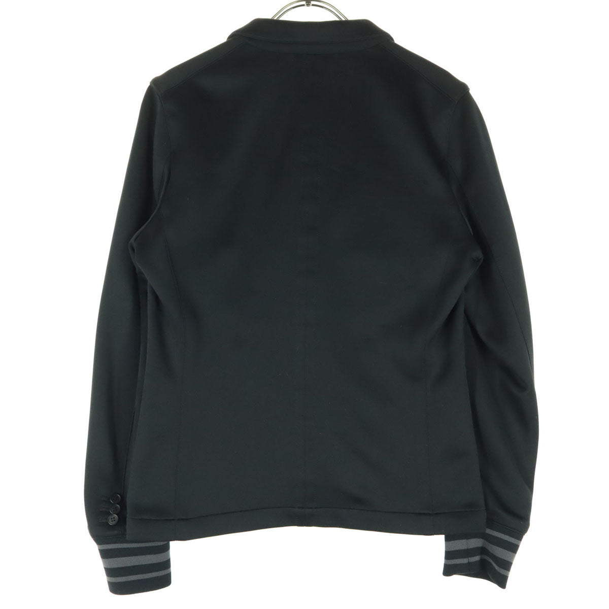BLACKBARRETT by NEIL BARRETT ブラックバレットバイニールバレット 長袖 ジャージ テーラードジャケット 1 ブラック メンズ