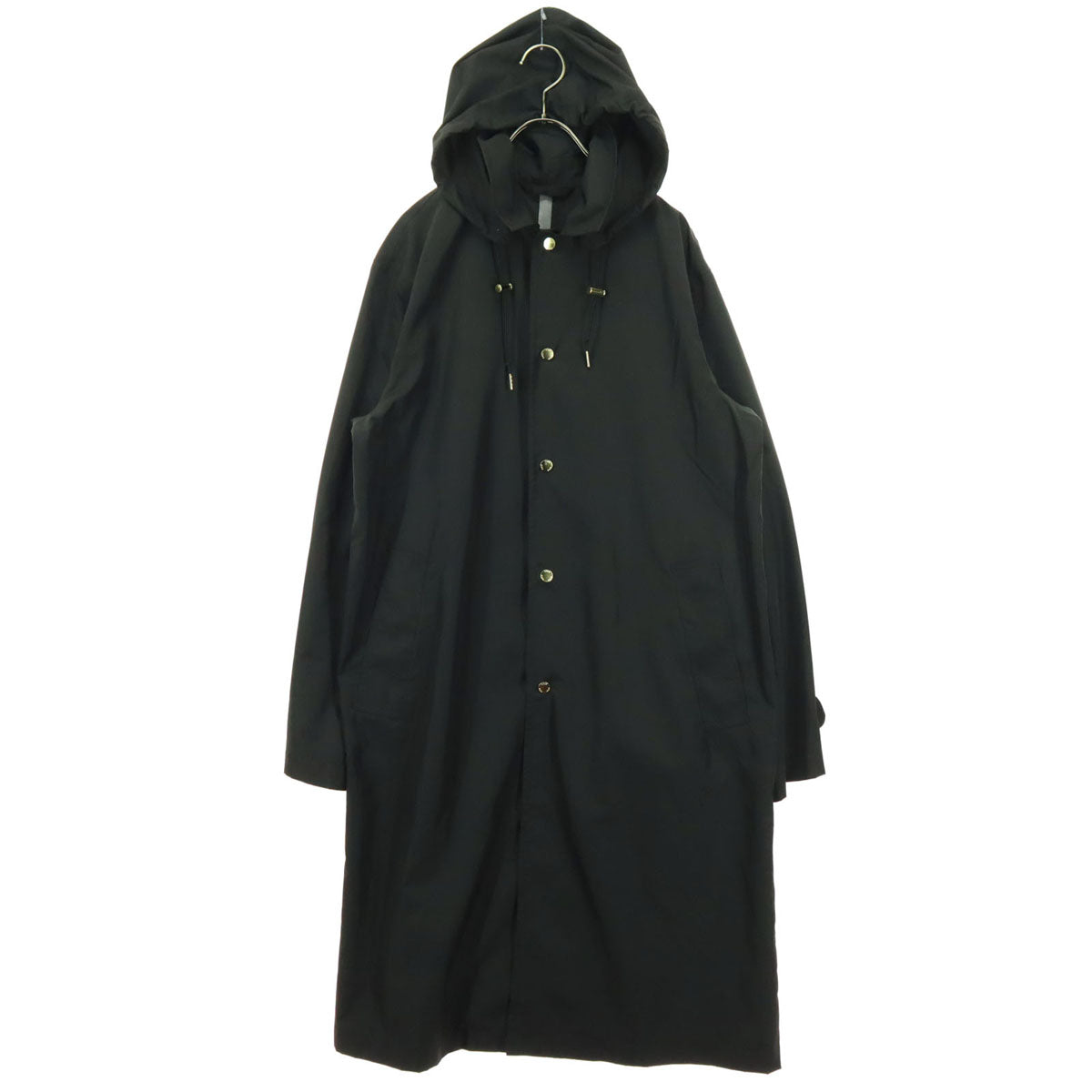 Traditional Weatherwear トラディショナルウェザーウェア 長袖 ロングコート M ブラック 収納袋付属 メンズ