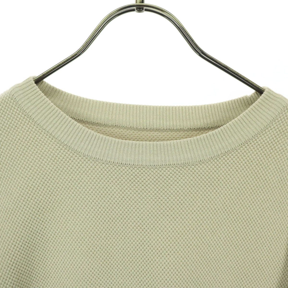 crepuscule クレプスキュール 7分袖 クルーネック カットソー F ベージュ系 レディース