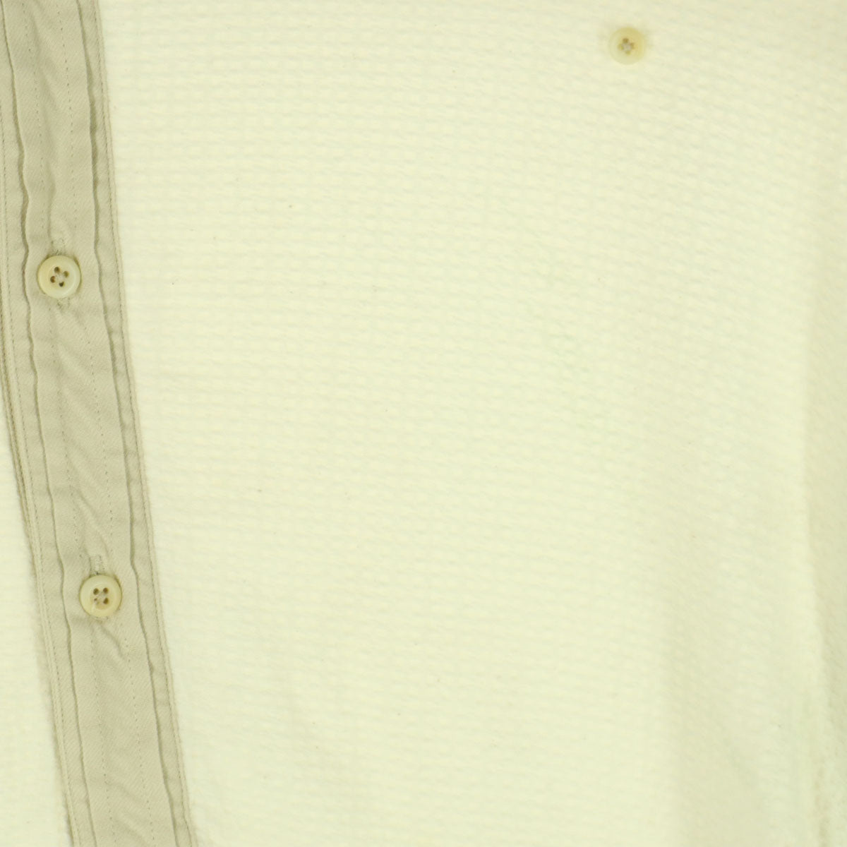 Milok ミロック SIDE H QS SHIRTS 長袖 ヘンリーネック カットソー 46 ホワイト レディース