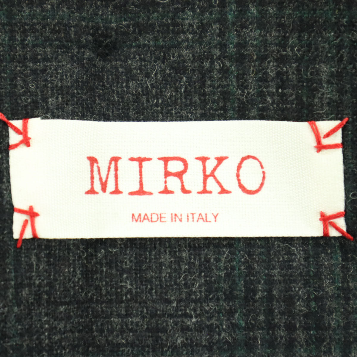 MIRKO ミルコ 長袖 ウールジャケット 38 ブラック レディース