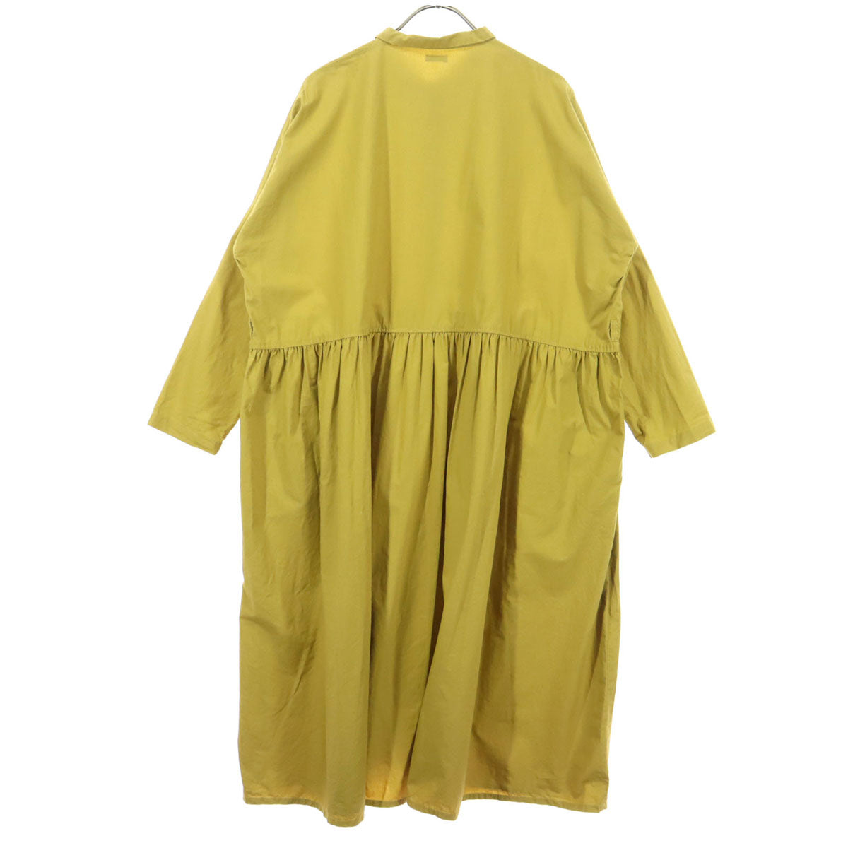 ichi イチ 長袖 シャツワンピース ブラウン系 レディース