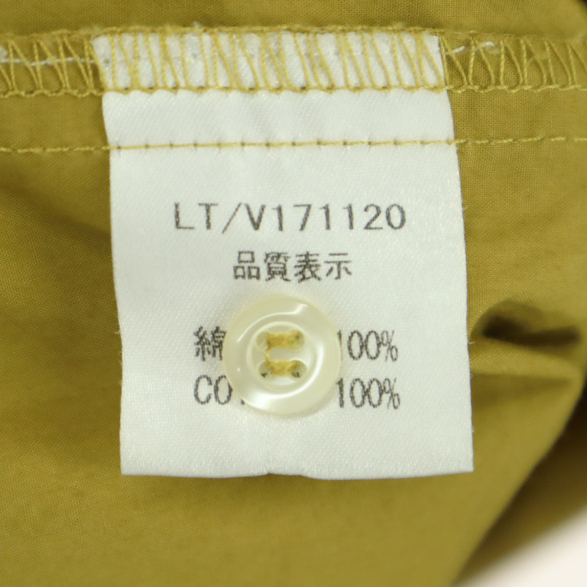 ichi イチ 長袖 シャツワンピース ブラウン系 レディース