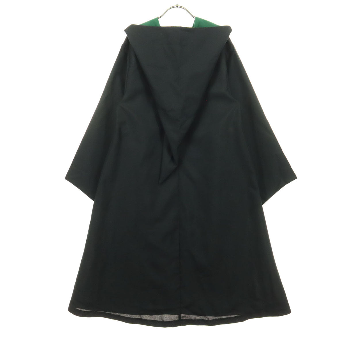 美品 Harry Potter ハリーポッター ワッペン 長袖 ガウン S ブラック ローブ スリザリン メンズ