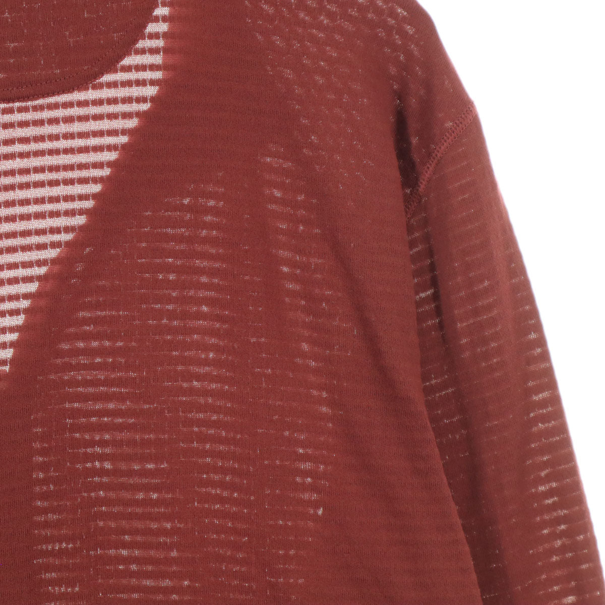 patagonia パタゴニア STY43657 長袖 ハーフジップ Tシャツ L レッド系 ロンT メンズ