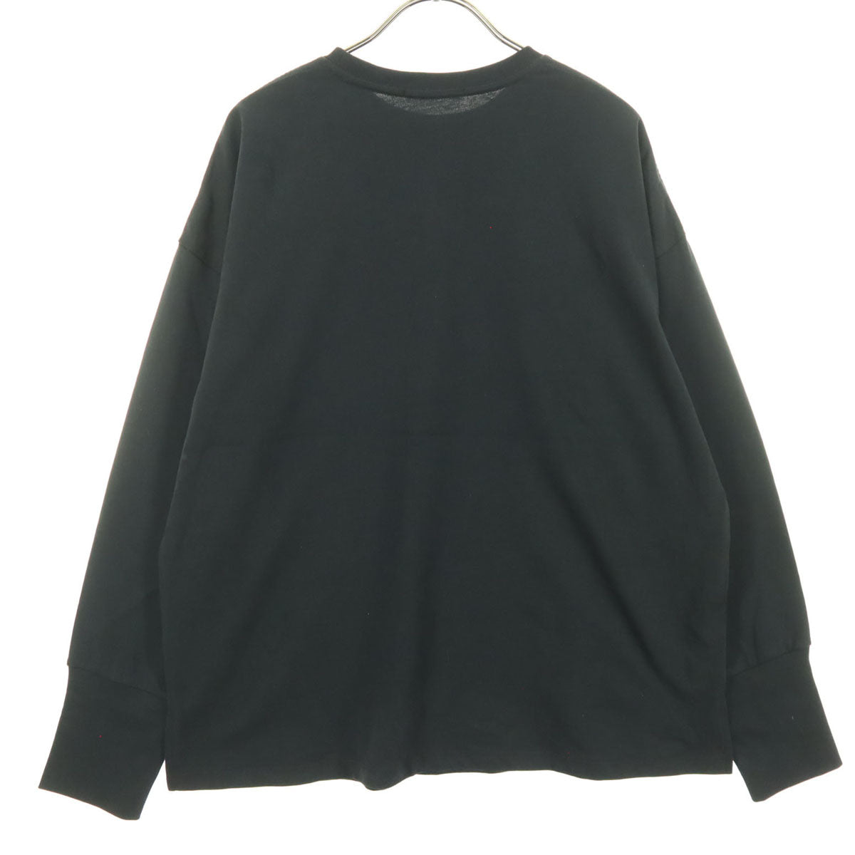 美品 VIVIENNE TAM ヴィヴィアンタム ワンポイント 長袖 Tシャツ 38 ブラック ロンT レディース