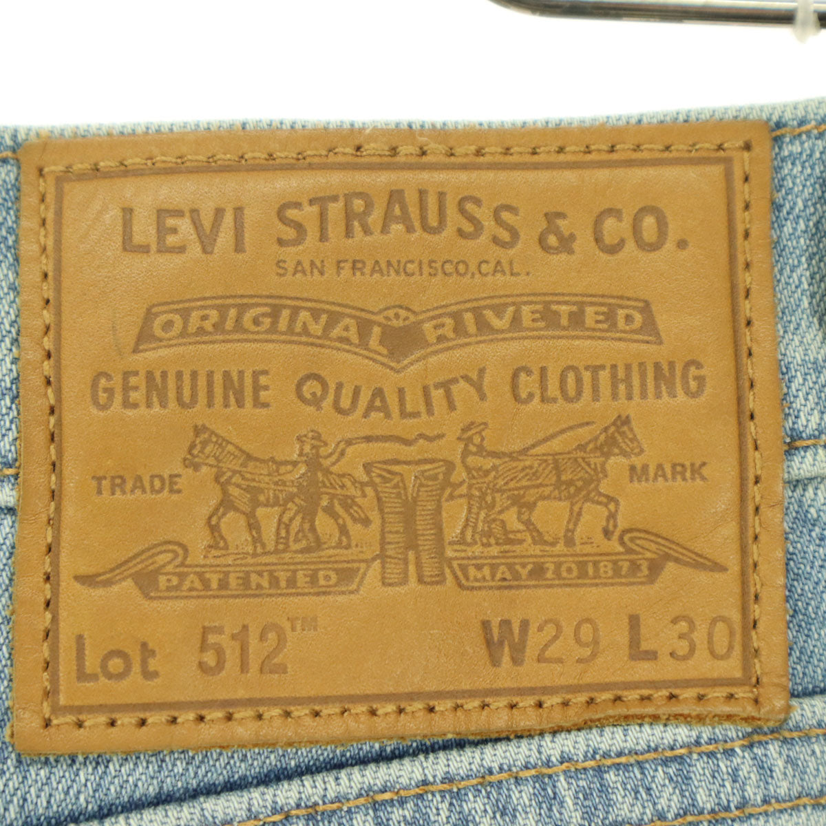 Levi's PREMIUM リーバイス プレミアム 512 デニムパンツ W29 ライトブルー メンズ
