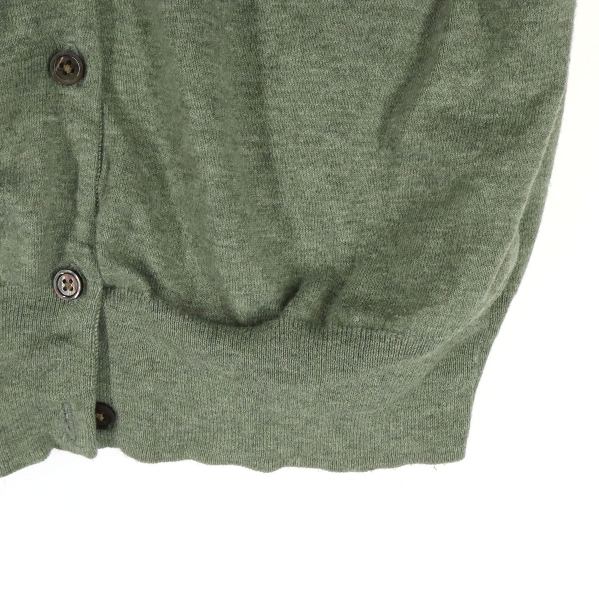 POLO RALPH LAUREN ポロラルフローレン ワンポイントロゴ 長袖 カーディガン 160 グレー キッズ