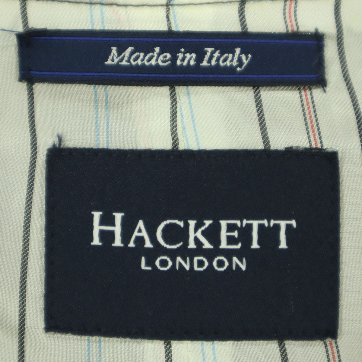 HACKETT LONDON ハケットロンドン イタリア製 チェック柄 ジレベスト 44R54R イエロー系 ブラウン メンズ