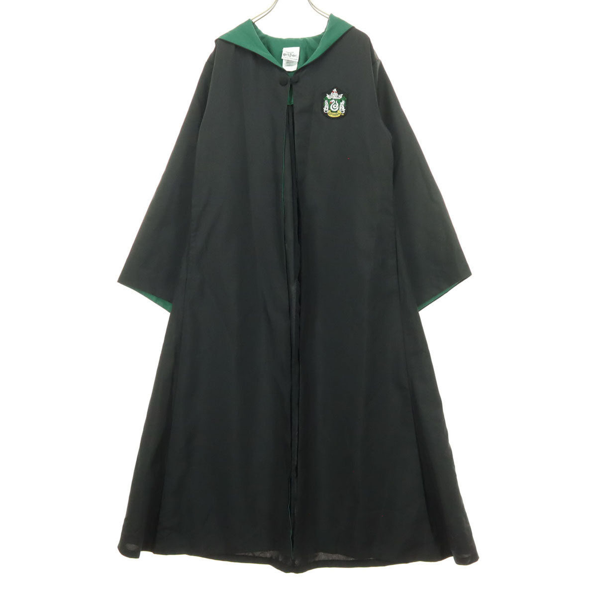 美品 Harry Potter ハリーポッター 長袖 ガウン L ブラック ローブ スリザリン レディース