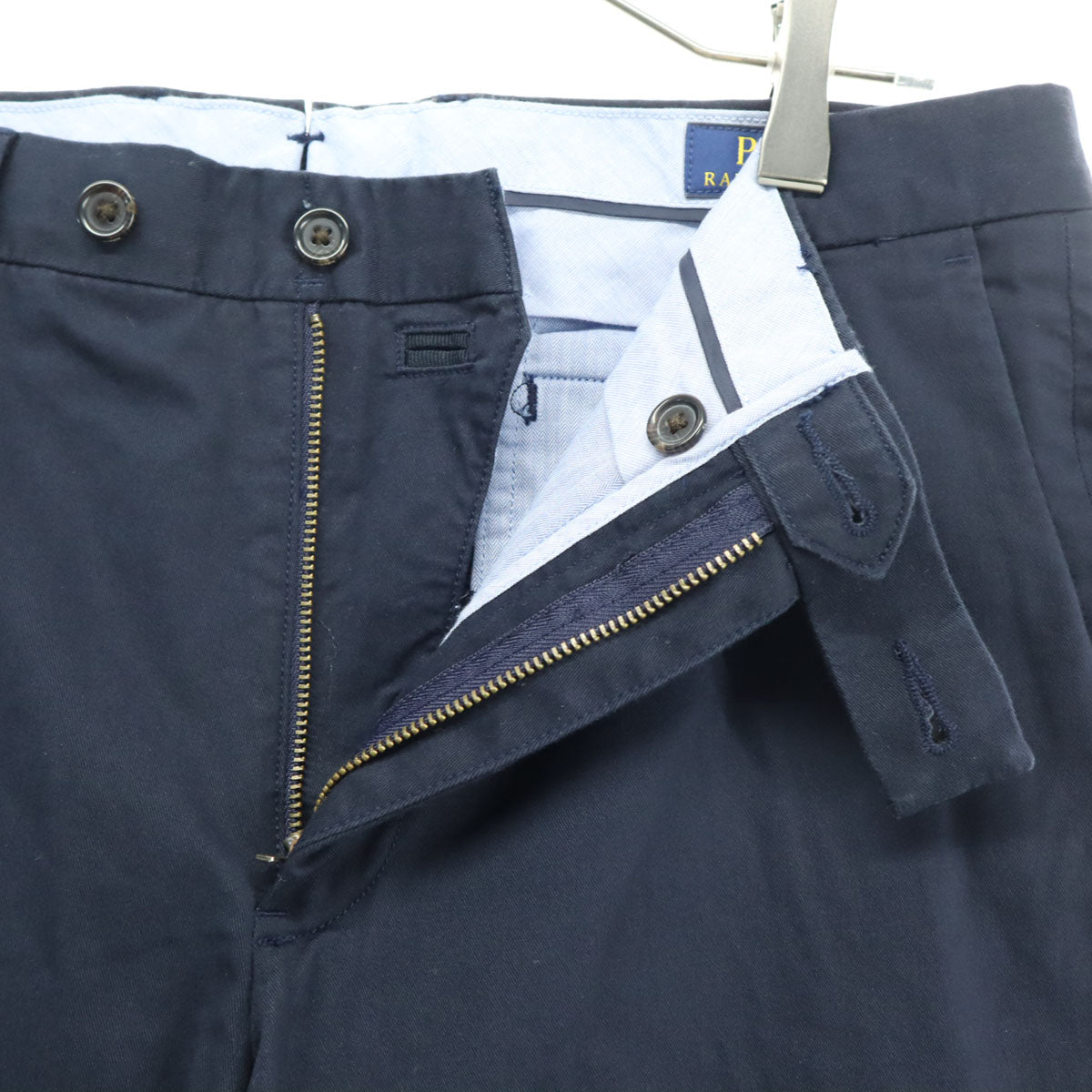 POLO RALPH LAUREN ポロラルフローレン スラックスパンツ W31 ネイビー メンズ