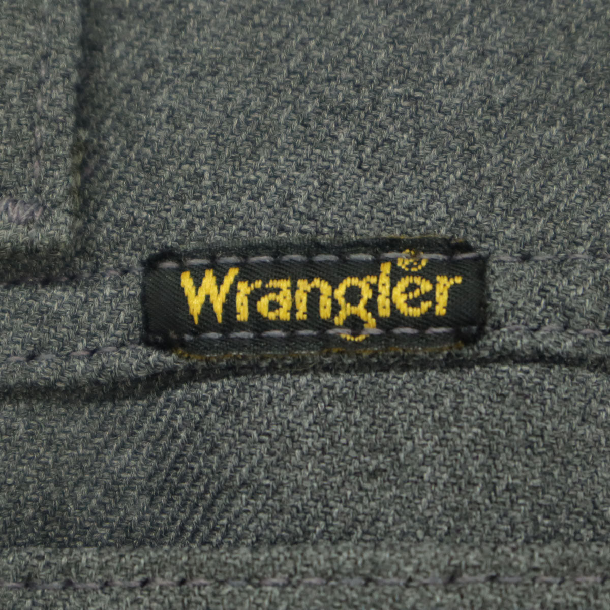 Wrangler ラングラー 80s ヴィンテージ ランチャー ロングパンツ W36 グレー メンズ