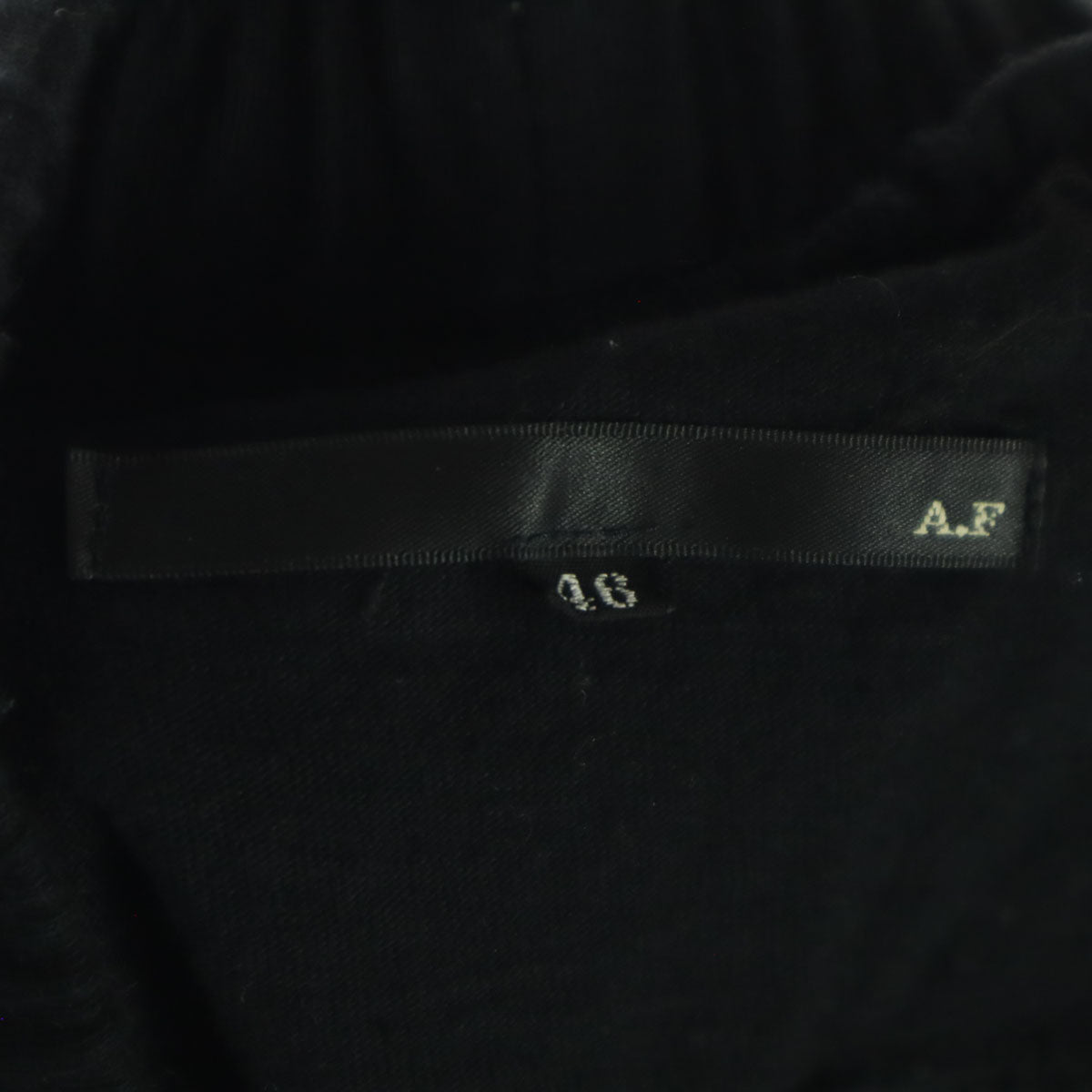 AF ARTEFACT エーエフアーティファクト スウェット サルエルパンツ Ｍ ブラック メンズ