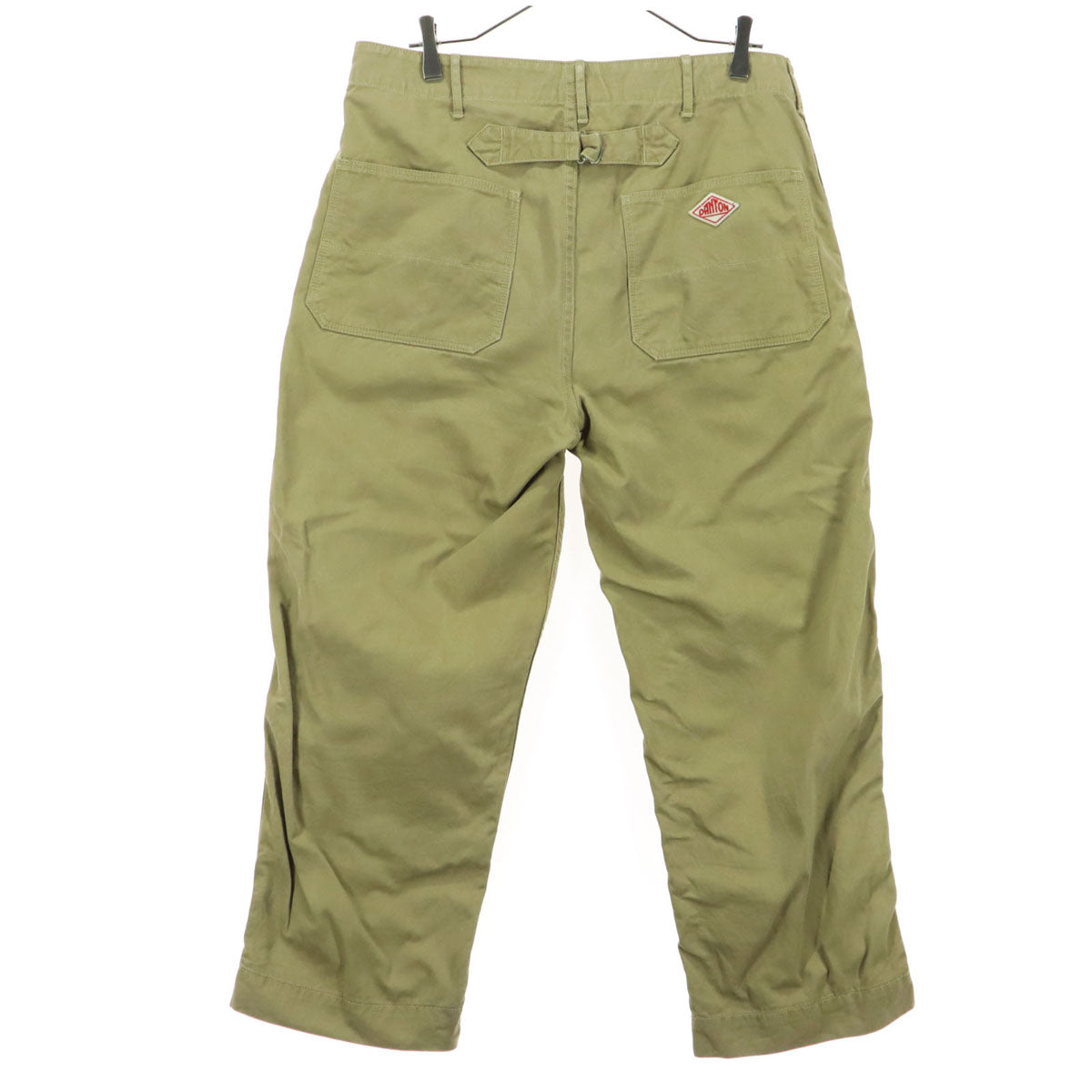 Danton ダントン ベイカー パンツ Ｌ ベージュ バックルバック メンズ