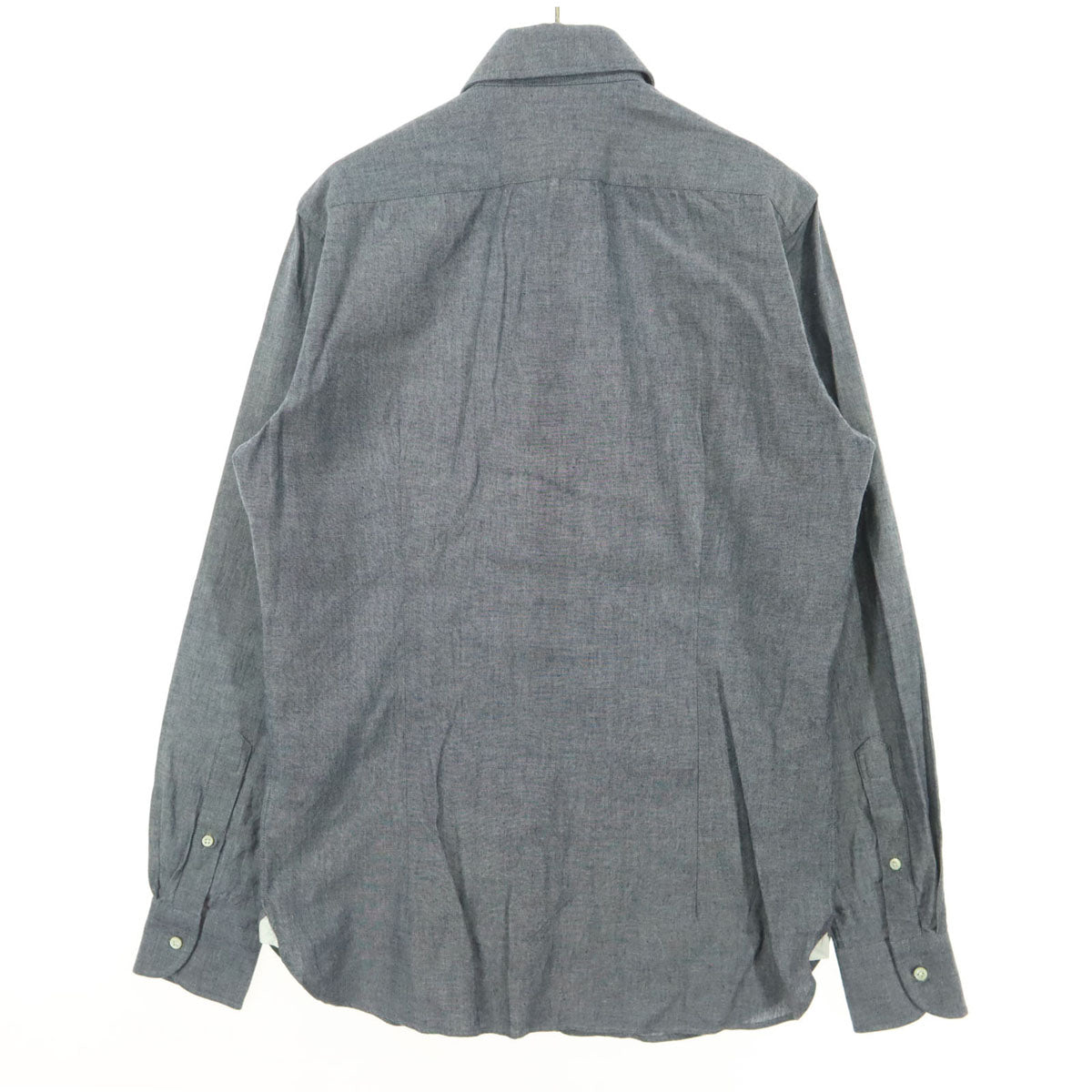 美品 GUY ROVER ギローバー 長袖 コットンシャツ 15/38 グレー メンズ