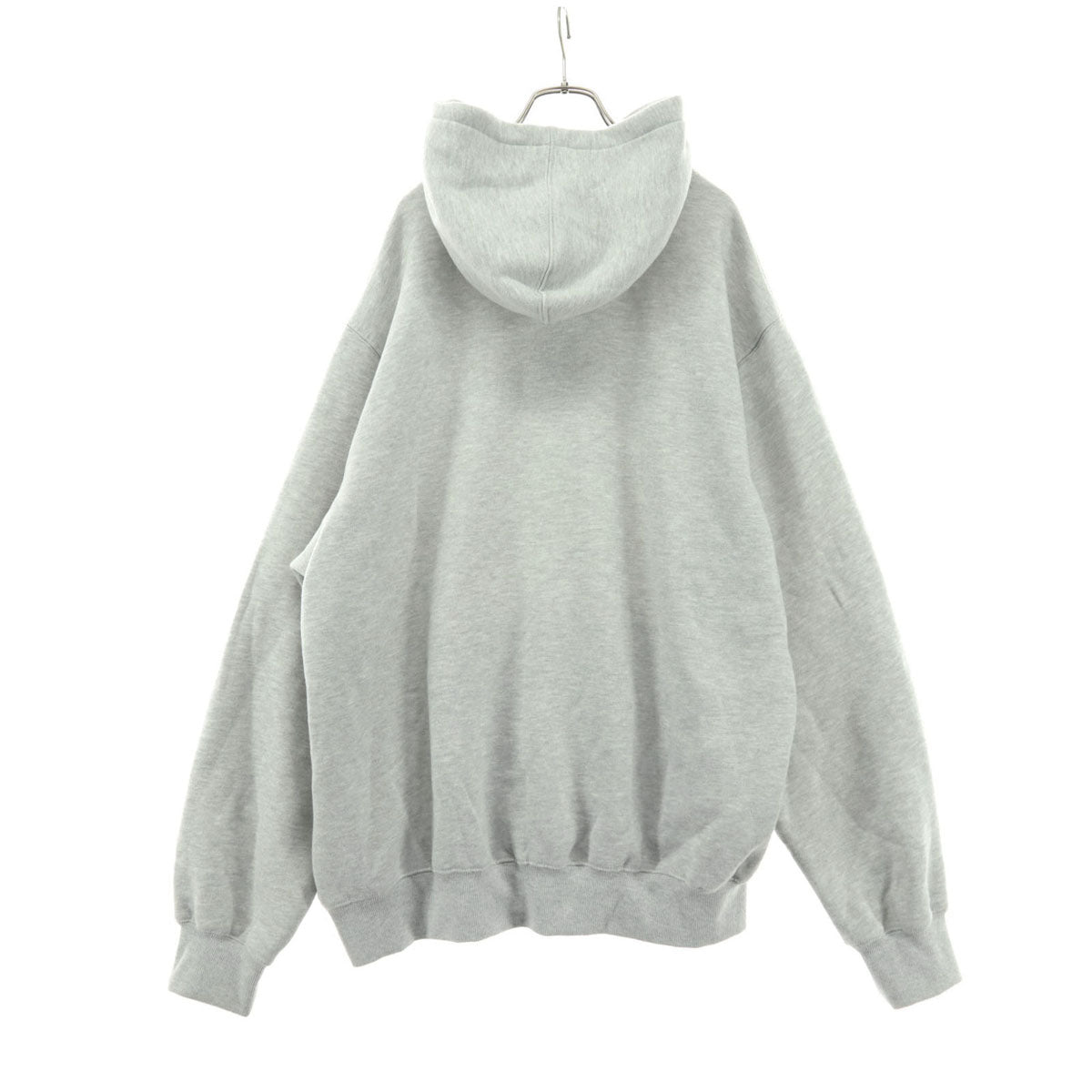 thisisneverthat ディスイズネバーザット 刺繍 長袖 パーカー XL ライトグレー メンズ