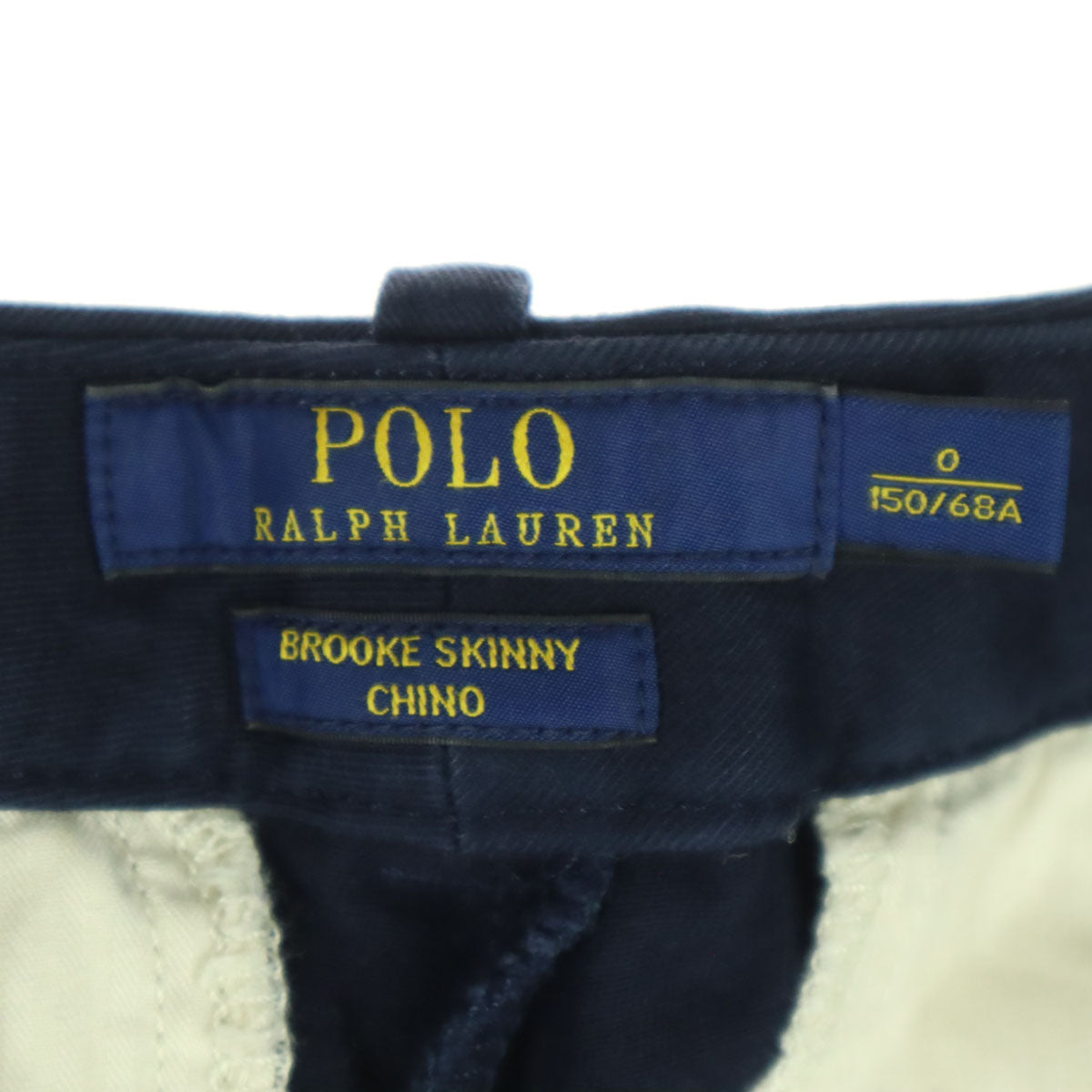 POLO RALPH LAUREN ポロラルフローレン スキニーパンツ 0 ネイビー レディース