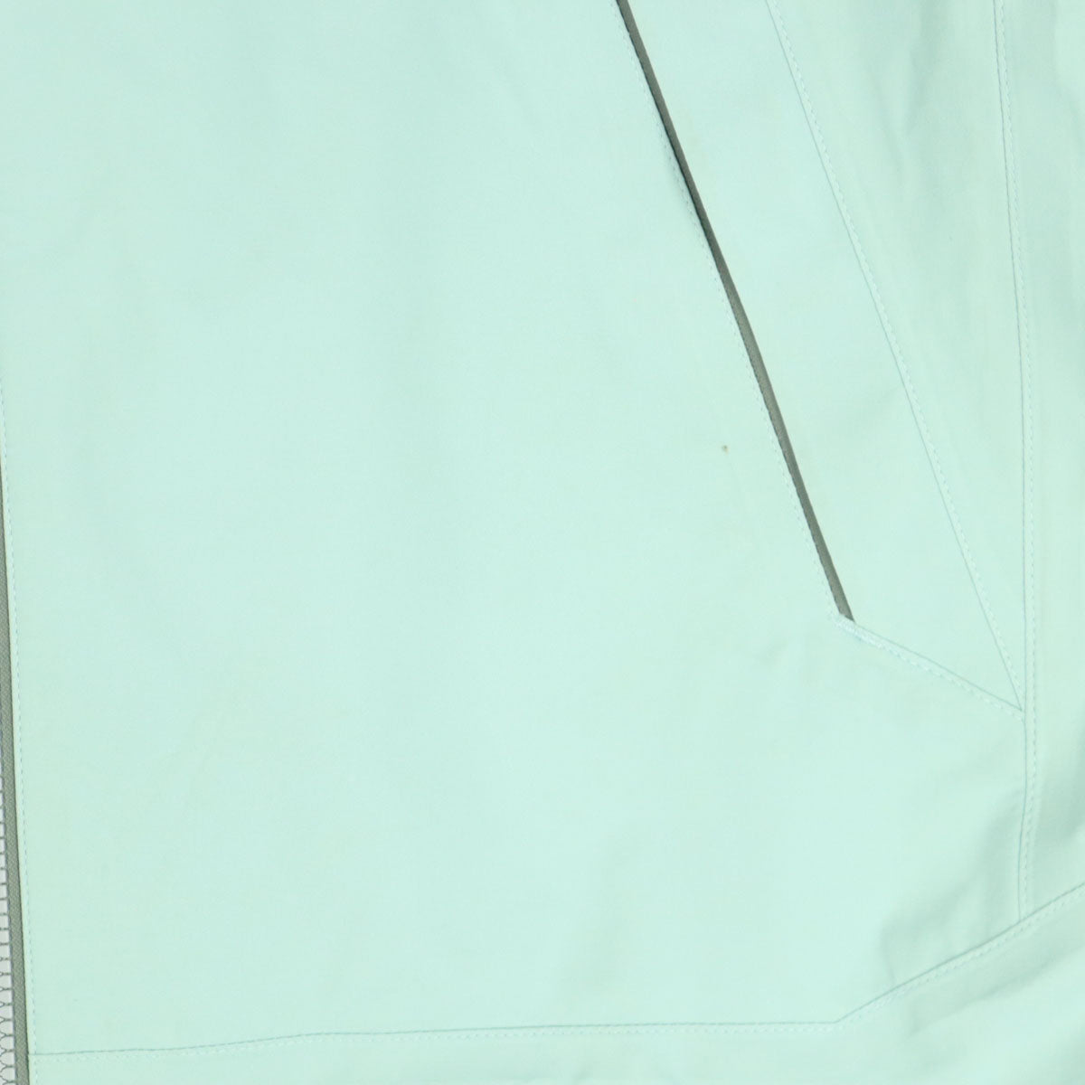 ROGER EGGER ロジャーエーガー バイカラー 長袖 ナイロンジャケット XL ブルー系 収納袋付き グレー メンズ