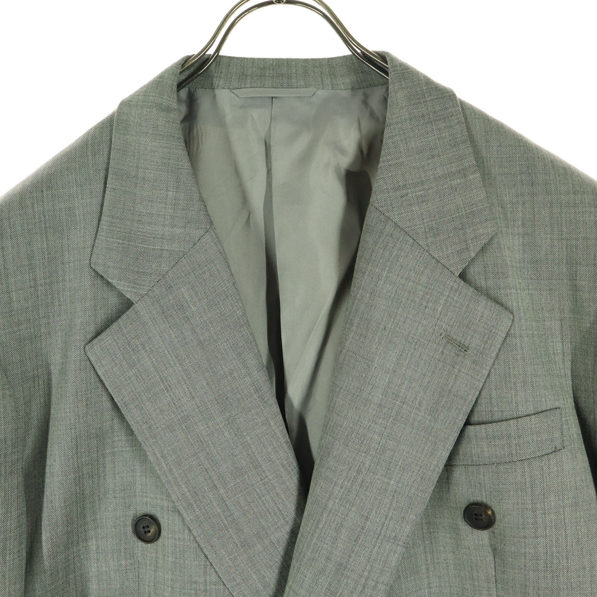 未使用 renoma レノマ 日本製 長袖 テーラードジャケット 50 グレー系 メンズ