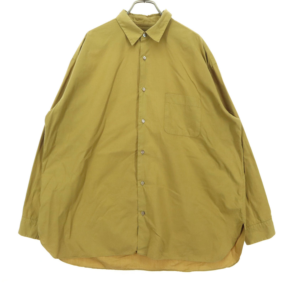 markaware マーカウェア 長袖 コンフォートフィット シャツ ブラウン系 メンズ