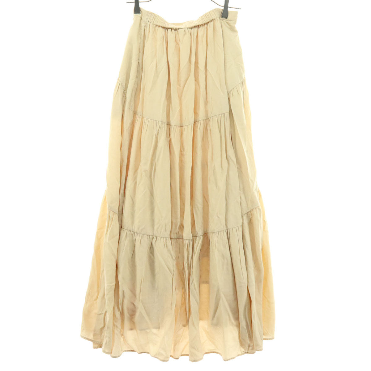 CLANE クラネ ロングスカート 2 ベージュ系 レディース