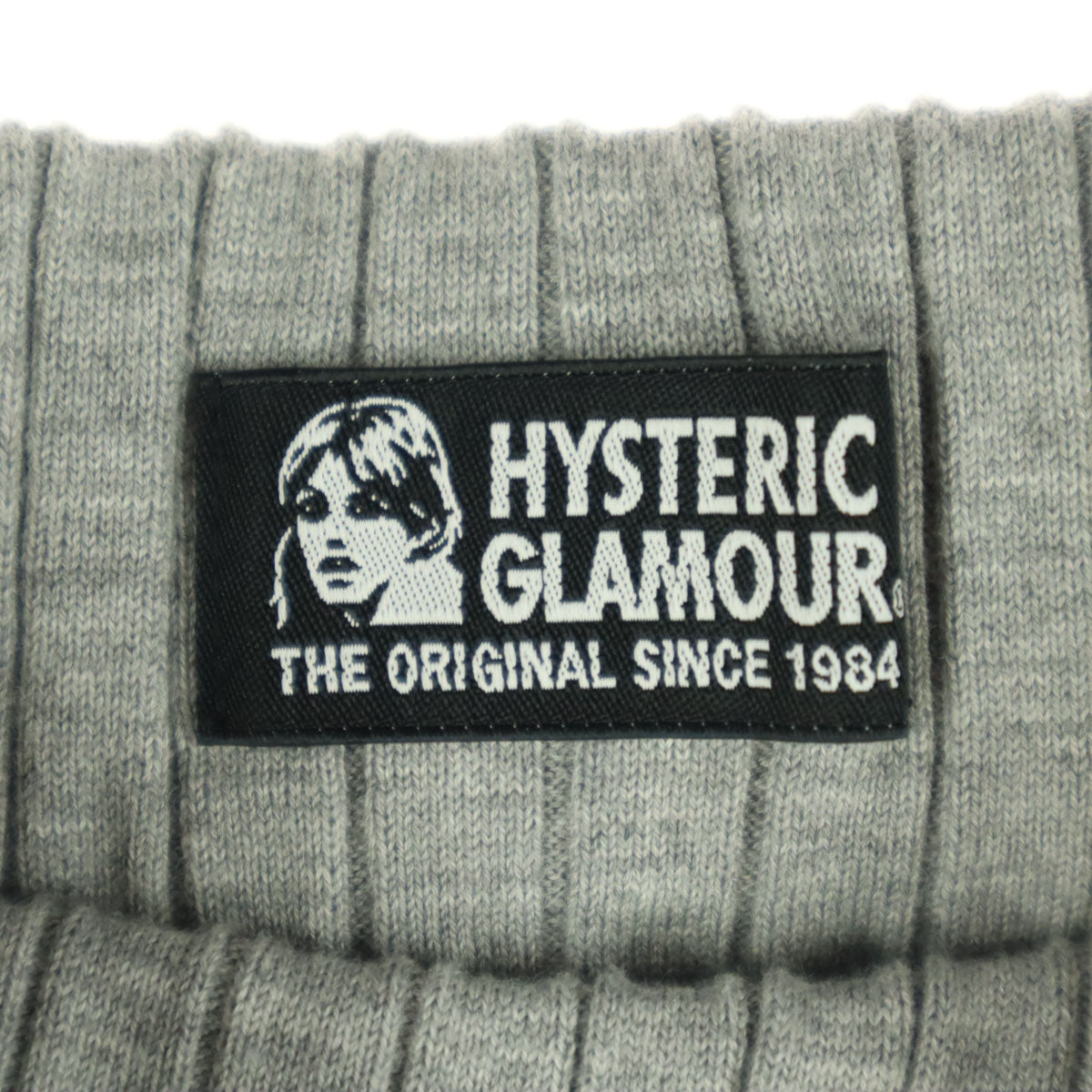 HYSTERIC GLAMOUR ヒステリックグラマー ミモレ丈 タイトスカート F ライトグレー レディース