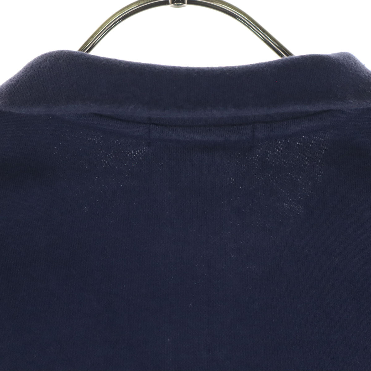 POLO RALPH LAUREN ポロラルフローレン ワンポイントロゴ 長袖 ハーフジップ Tシャツ M ネイビー ロンT キッズ