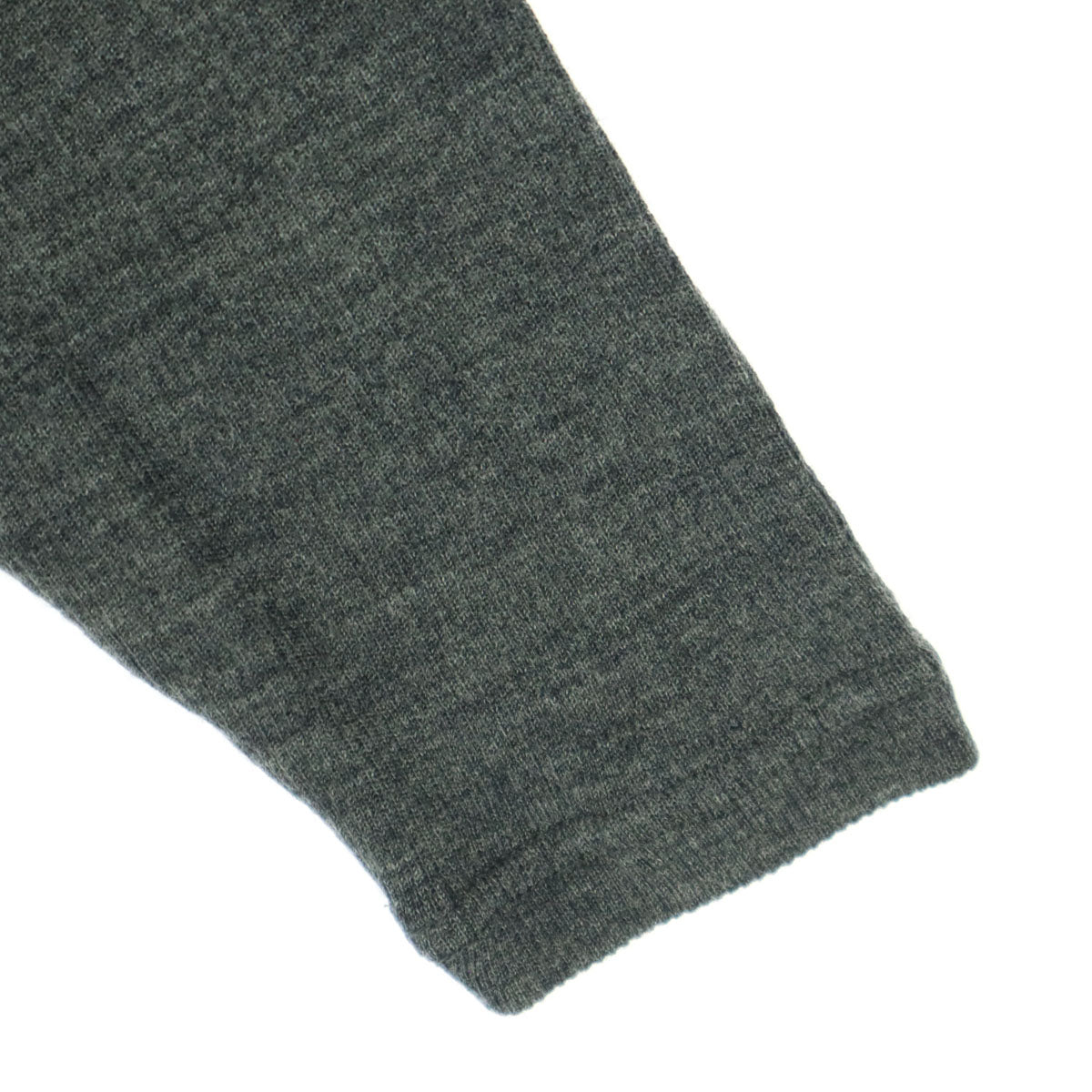 美品 Sarahwear サラウェア 長袖 タートルネック 膝丈ワンピース グレー レディース