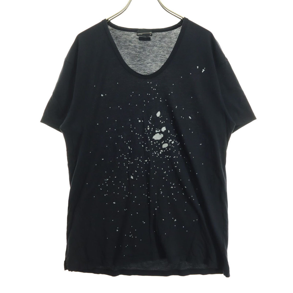 LAD MUSICIAN ラッドミュージシャン 半袖 グラフィック Tシャツ M ブラック メンズ