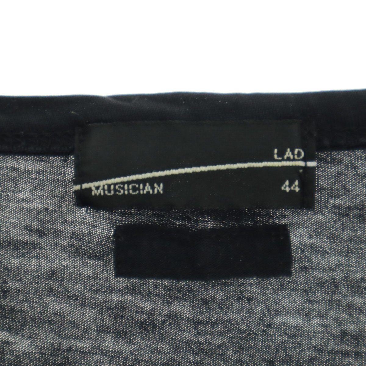 LAD MUSICIAN ラッドミュージシャン 半袖 グラフィック Tシャツ M ブラック メンズ