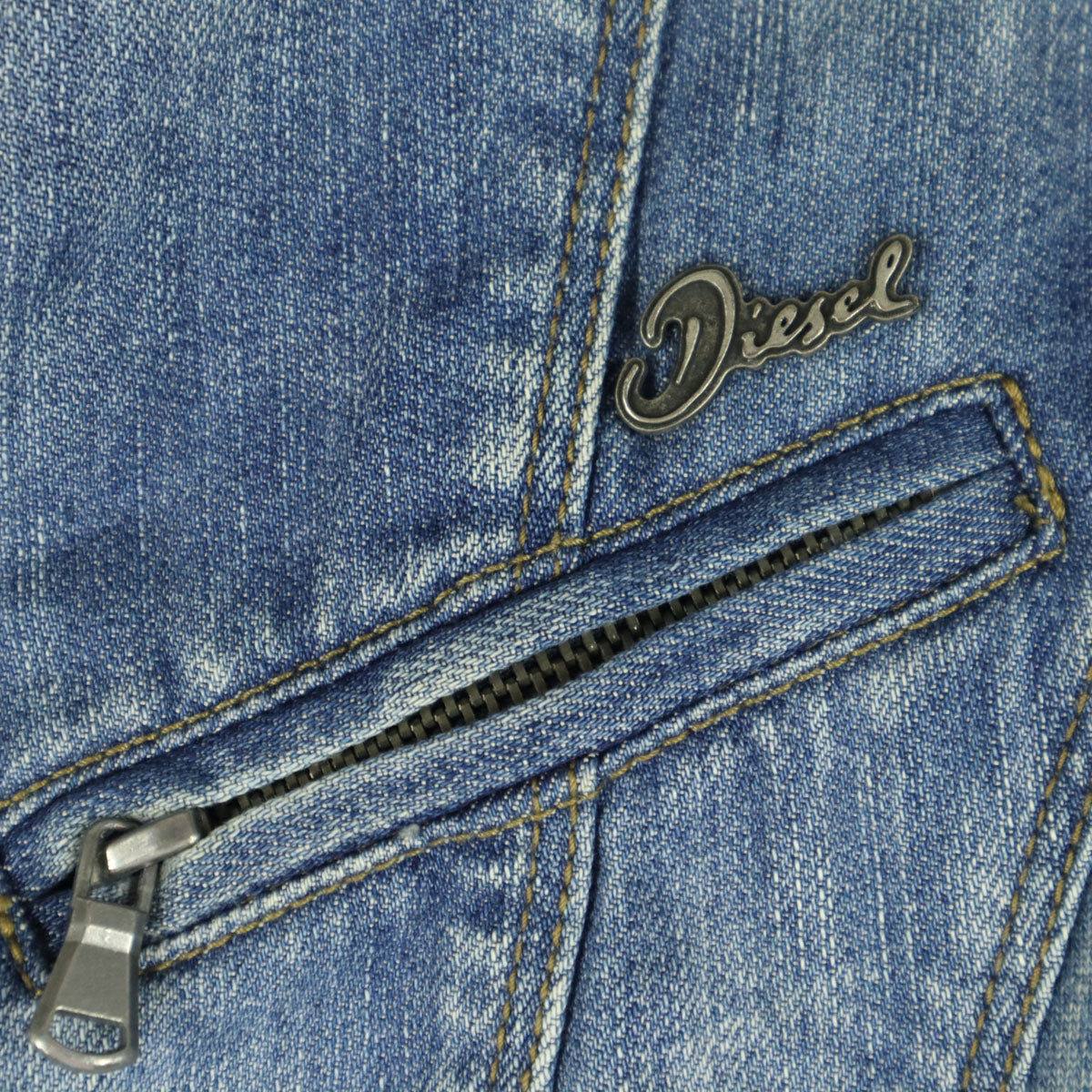 DIESEL ディーゼル 長袖 デニムジャケット S ブルー メンズ