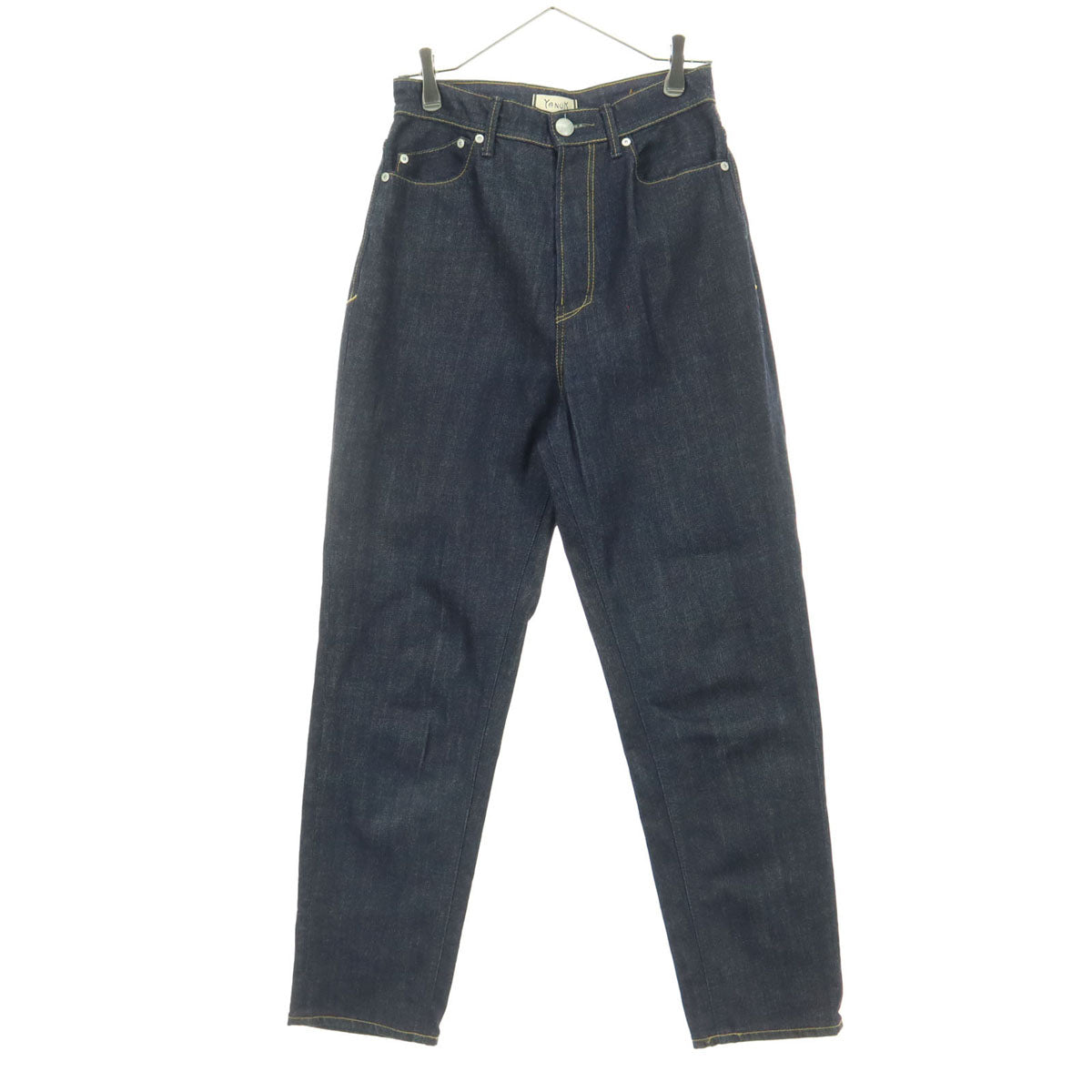 美品 YANUK ヤヌーク コットン 日本製 デニムパンツ w27 インディゴ レディース