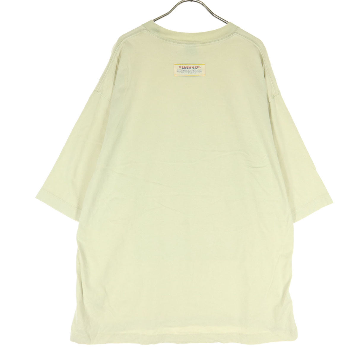 LYFT リフト GOLD'S GYM コラボ 半袖 グラフィック Tシャツ M ベージュ系 メンズ
