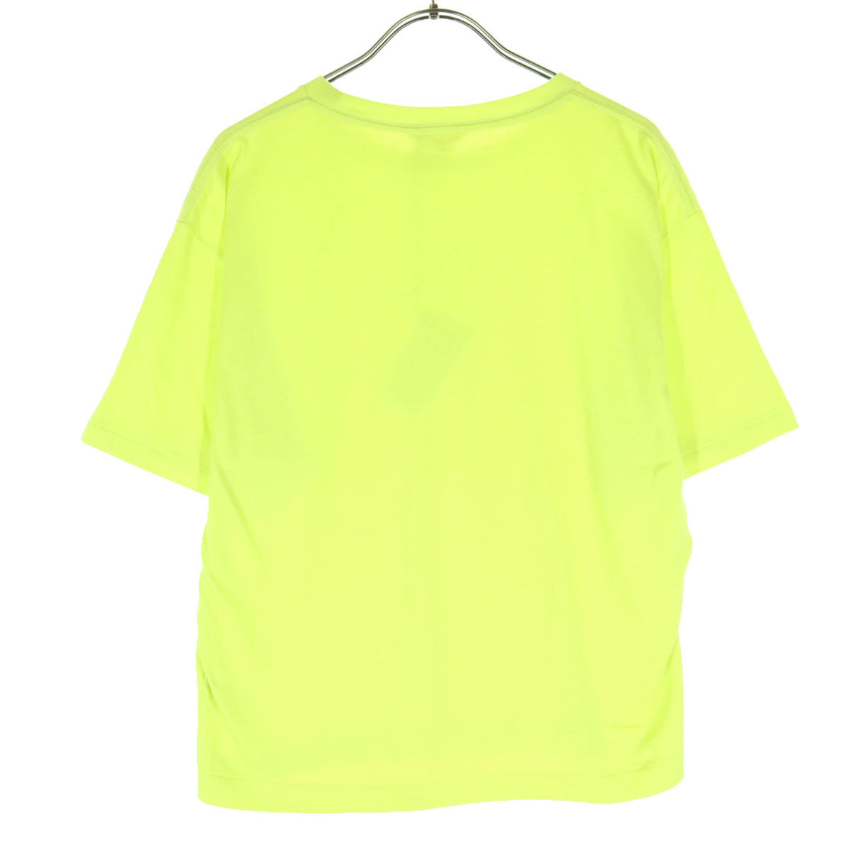 AURALEE オーラリー 日本製 Ron Herman ロンハーマン コラボ 半袖 ラスタープレーティング Tシャツ 0 ライムグリーン系 レディース