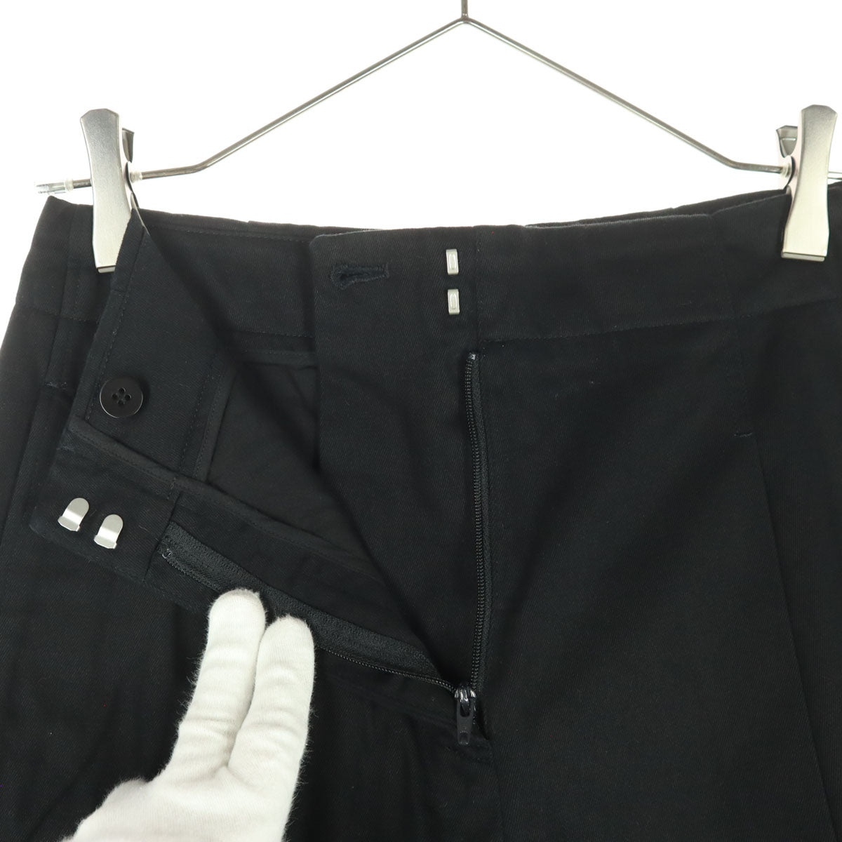 未使用 COS コス アンクル丈ワイドトラウザーズ バレルパンツ XS ブラック H&M カーブパンツ レディース