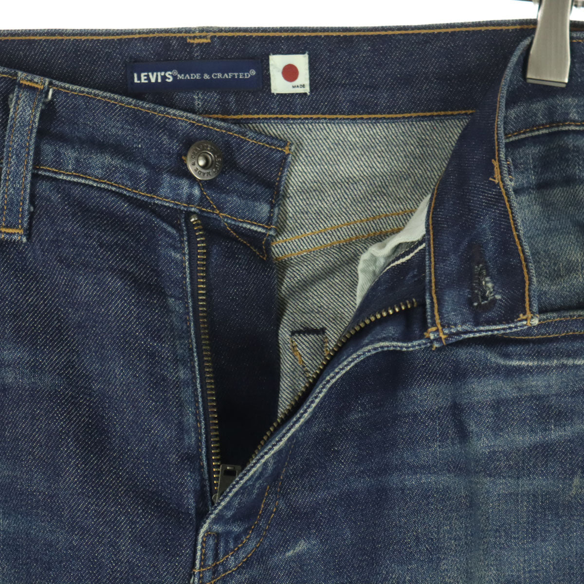 Levi's Made & Crafted リーバイス メイド アンド クラフテッド 502 ストレートデニムパンツ W30 ブルー メンズ
