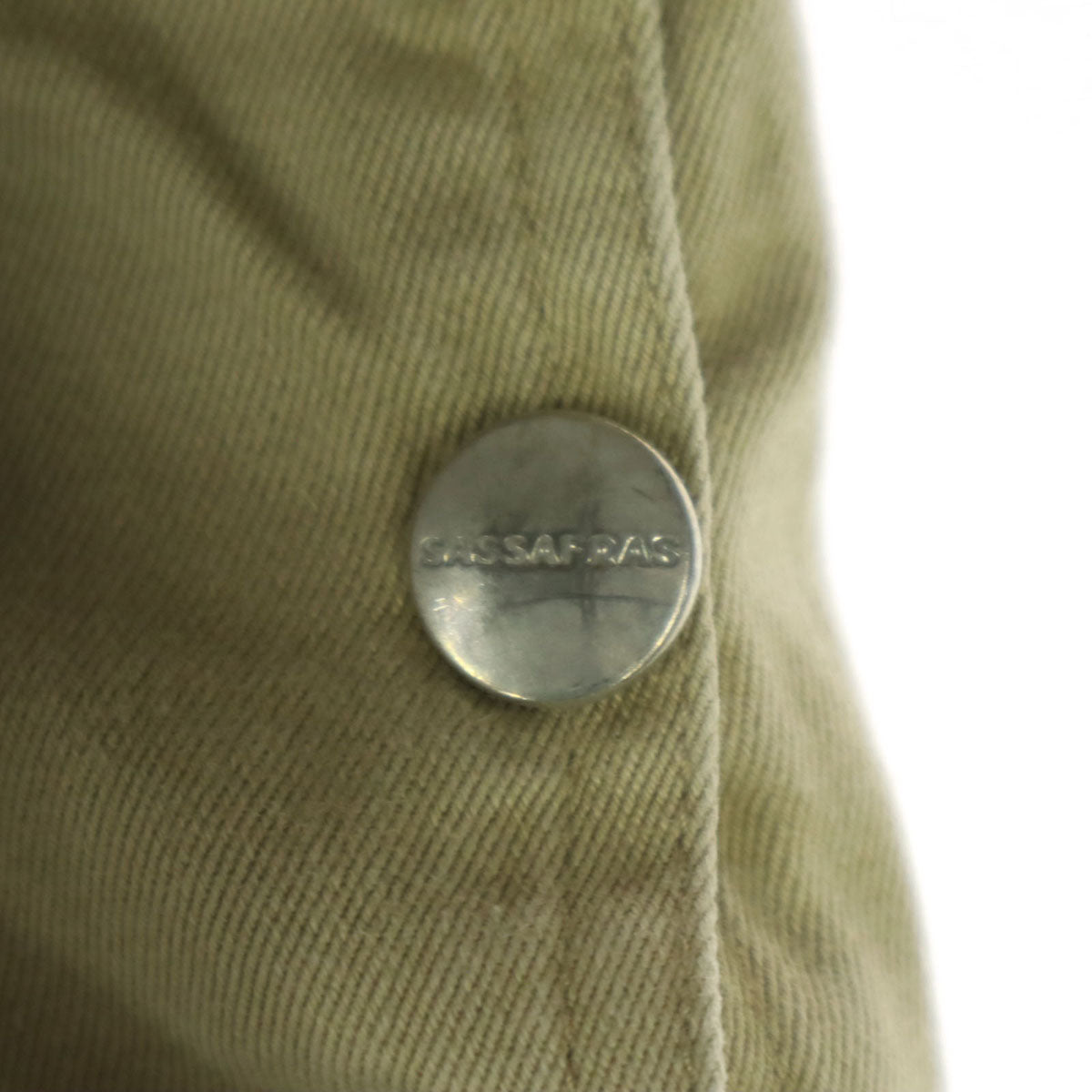 SASAFRAS ササフラス 日本製 チノパンツ XL ベージュ メンズ