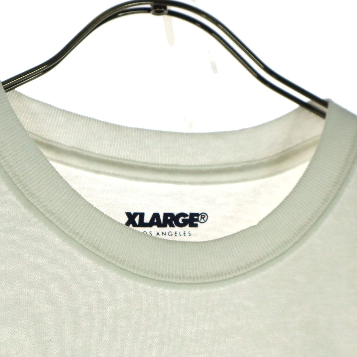 XLARGE エクストララージ コットン プリント 半袖 Tシャツ M オフホワイト系 メンズ