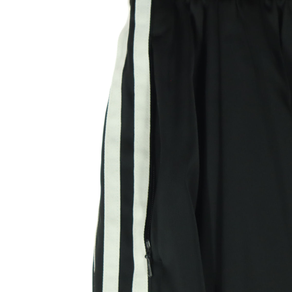 adidas originals アディダス オリジナルス トレフォイルロゴ ロング丈 プリーツスカート S ブラック レディース